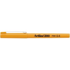 Liner ARTLINE 200, varf fetru 0.4mm - galben