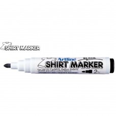 T-Shirt marker ARTLINE, corp plastic, varf rotund 2.0mm - negru