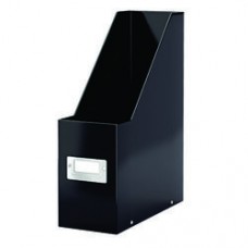 Suport vertical LEITZ Click & Store pentru documente, carton laminat - negru