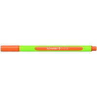 Liner SCHNEIDER Line-Up, rubber grip, varf fetru 0.4mm - orange fluorescent